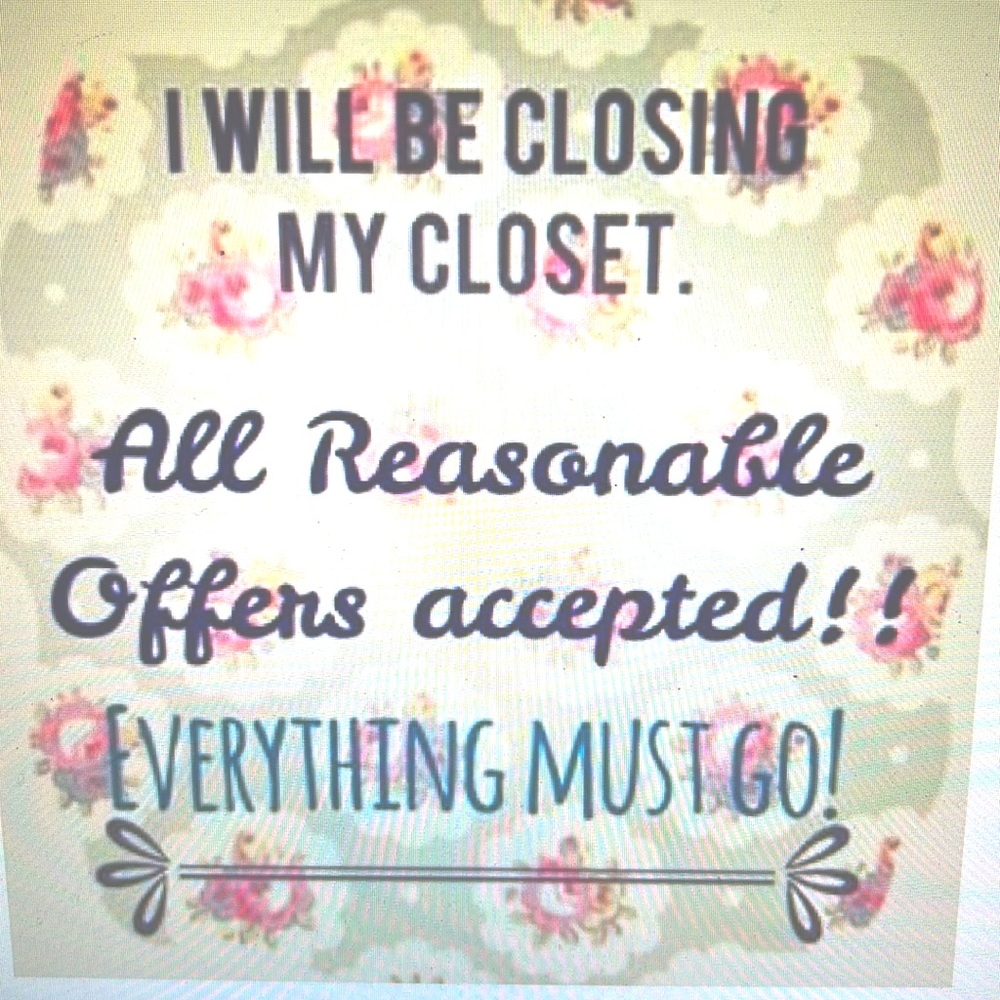 Closing store !!